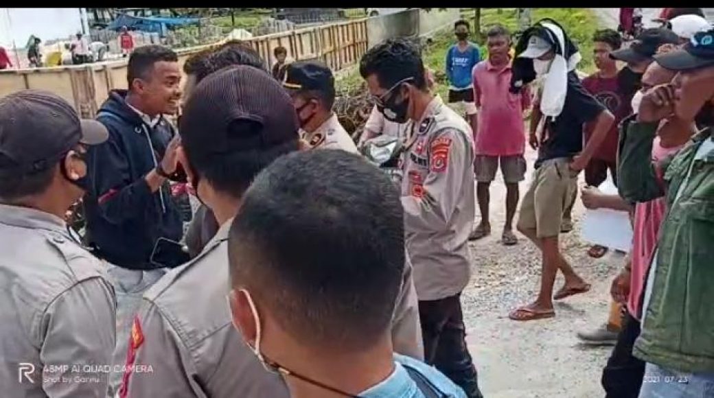 Demo Pelaku Penghina Sara, Kapolsek Tomia Timur : Belum Ada Laporan