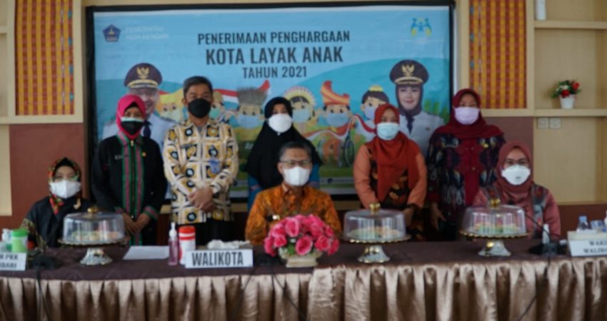 Raih Predikat Nindya untuk KLA, Walikota: Jangan Puas dengan Pencapaian Hari Ini