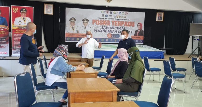Meriahkan HUT RI, Pemprov Sultra Siap Laksanakan Vaksinasi Merdeka