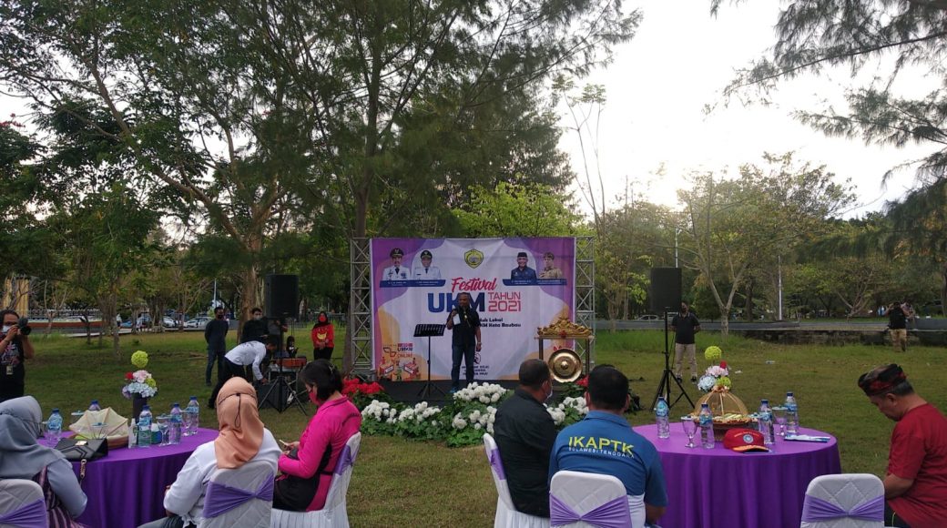 Jelang HUT Kota Baubau, Dinas Koperasi dan UMKM Gelar Festival UKM 2021
