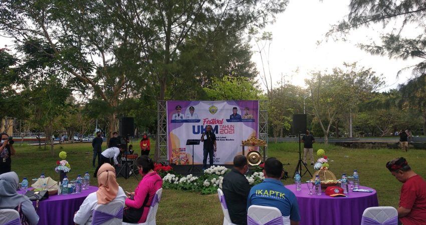 Jelang HUT Kota Baubau, Dinas Koperasi dan UMKM Gelar Festival UKM 2021