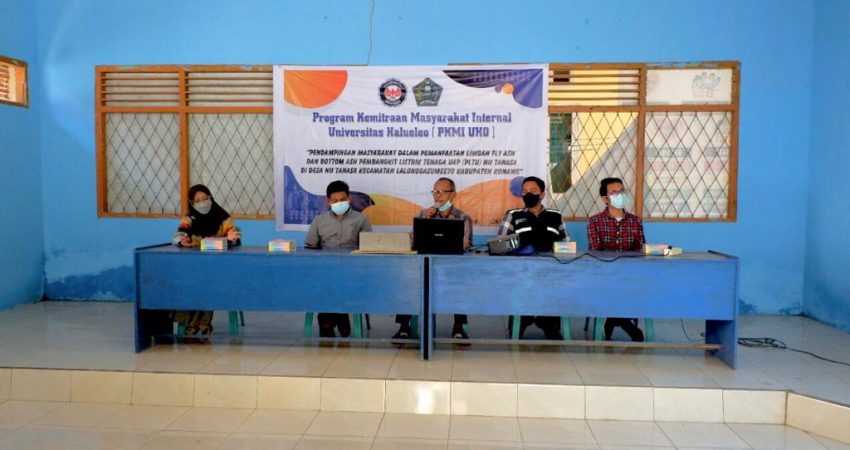 Tim PKMI FITK UHO Dampingi Masyarakat Konawe untuk Kelola Limbah FABA