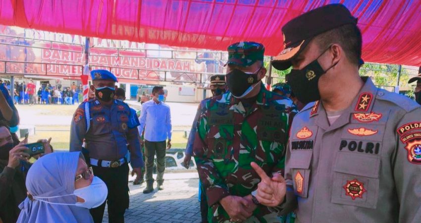 Pengabdian 33 Tahun, TNI/Polri Gelar Vaksinasi