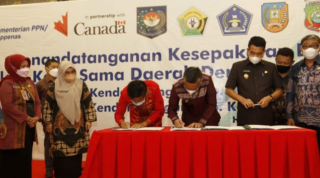 Maksimalkan Potensi Daerah, Pemkot Kendari Teken MoU dengan Dua Kabupaten