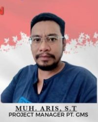 Project manager PT GMS, Muh. Aris ST