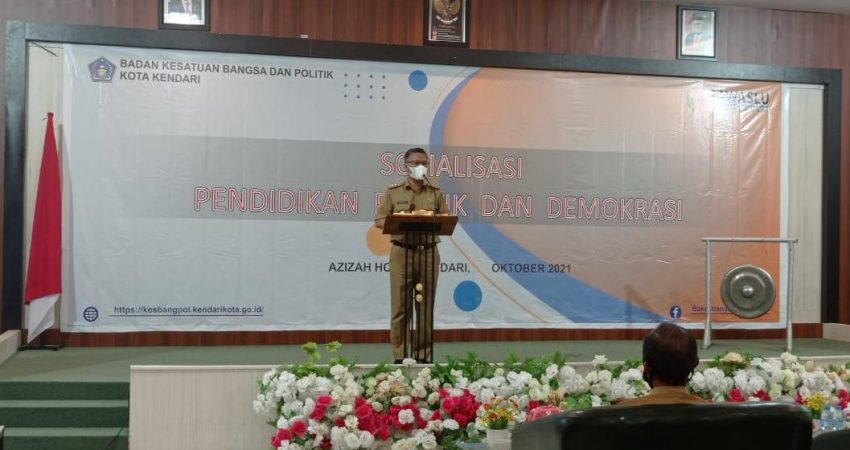 Jelang Pemilu 2024, Kesbangpol Gandeng Bawaslu Kendari Beri Edukasi Politik ke Masyarakat