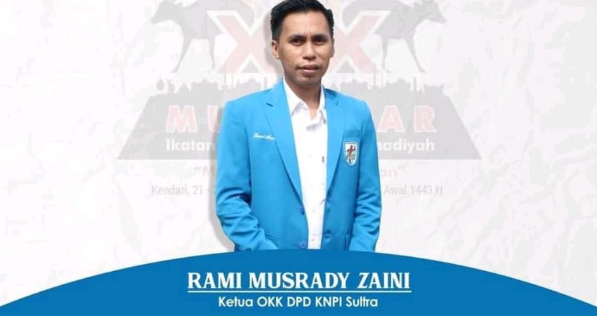 Antara KNPI Swasta dan Negeri, Rami Musrady: KNPI Mitra Pemerintah