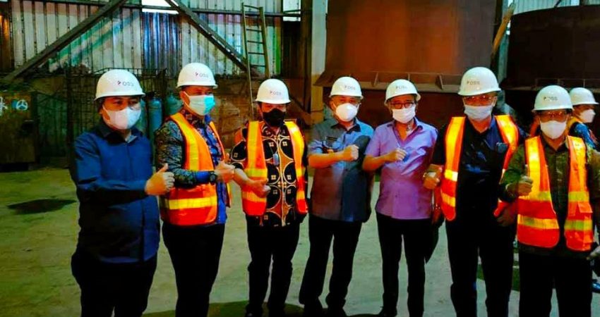Bupati Konawe Dampingi Anggota DPR RI Kunjungi PT OSS Morosi
