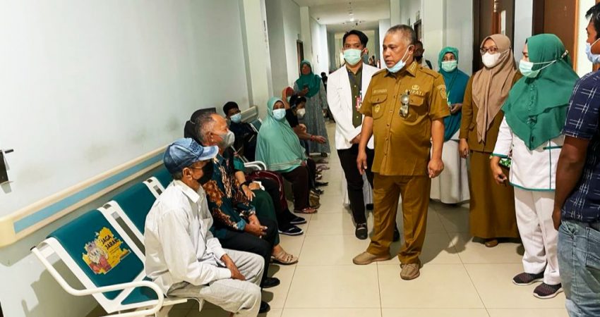 Pastikan Pelayanan Normal, Bupati Kunjungi RS Konawe