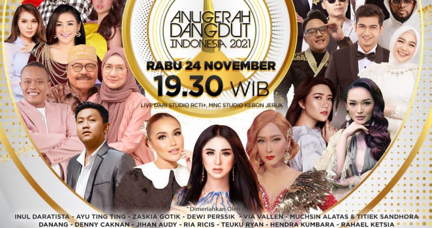 Malam ini! Anugerah Dangdut Indonesia 2021 Hadirkan Artis- Artis Papan Atas Dalam Balutan Beauty of Dangdut