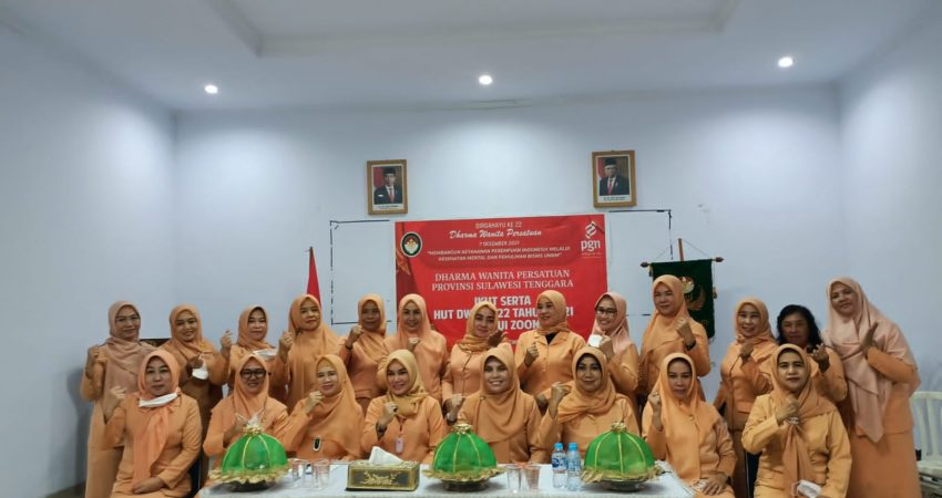 Peringati HUT ke-22, DWP Sultra Gelar Baksos Sebagai Upaya Pemulihan Ekonomi Dimasa Pandemi
