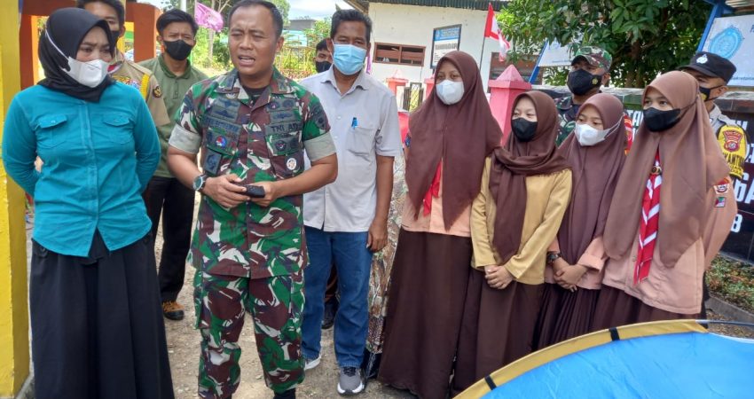 Kodim 1412 Kolaka Bersama Saka Wira Kartika Gelar Kemah Vaksinasi di Kolaka