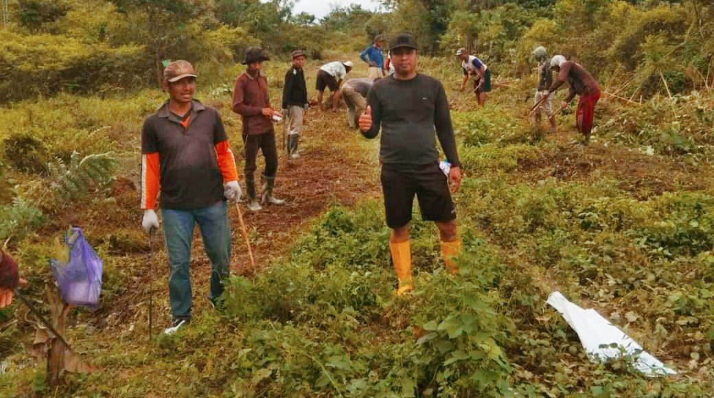 Pemdes Pumbinisi Tuntaskan Program DD Tahun 2021
