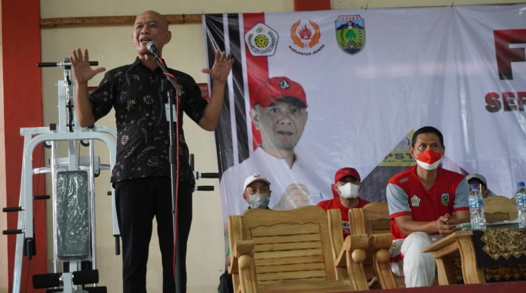 Piala Bupati Jepara Diputar, Buktikan H. Dian Kristiandi Peduli Sepaktakraw