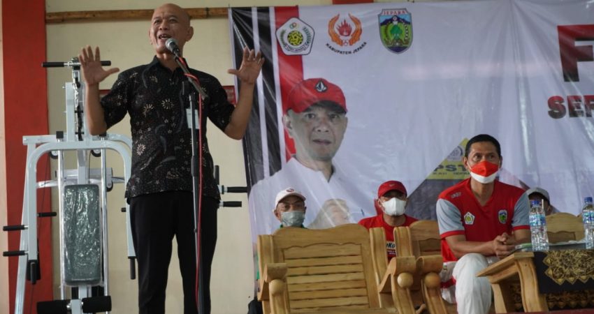Piala Bupati Jepara Diputar, Buktikan H. Dian Kristiandi Peduli Sepaktakraw