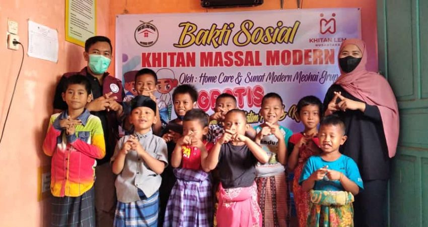 Meohai Grup Gelar Sunnat Massal Gratis di Kolaka
