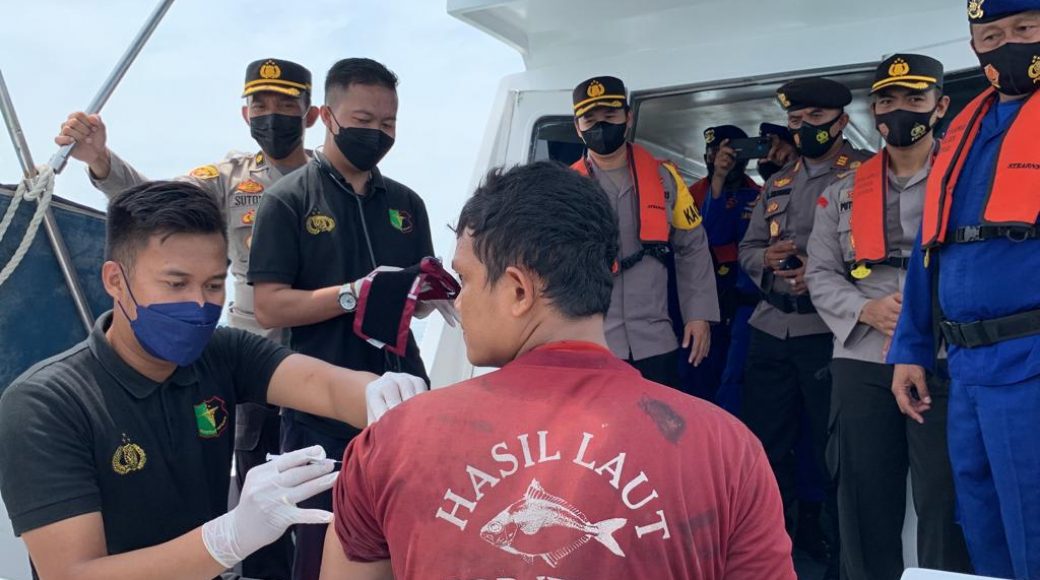 Kapolres Jepara Tinjau Penerapan Prokes Obyek Wisata dan Vaksinasi