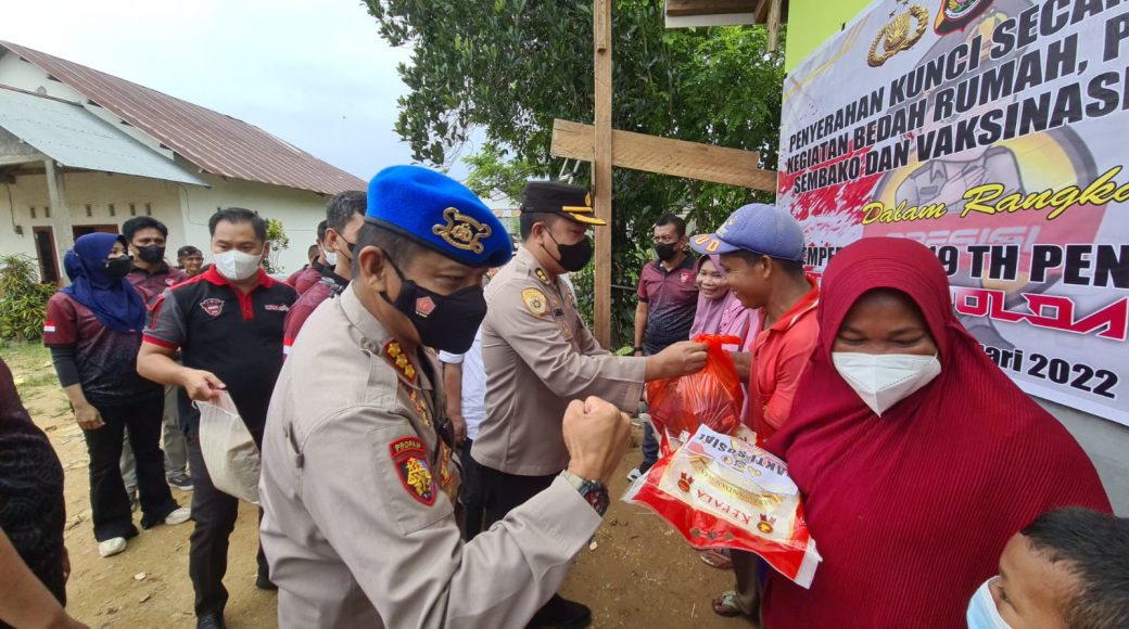 19 Tahun Pengabdian, TTNT-ASADE 2002 Polda Sultra Gelar Bakti Sosial