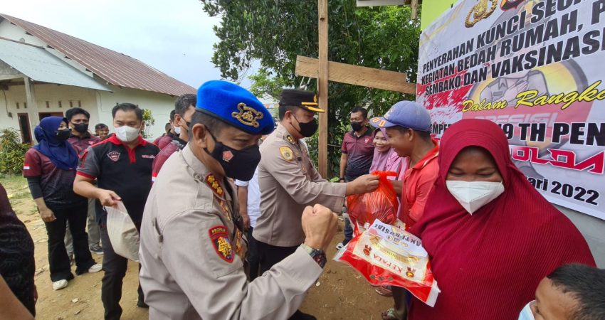 19 Tahun Pengabdian, TTNT-ASADE 2002 Polda Sultra Gelar Bakti Sosial