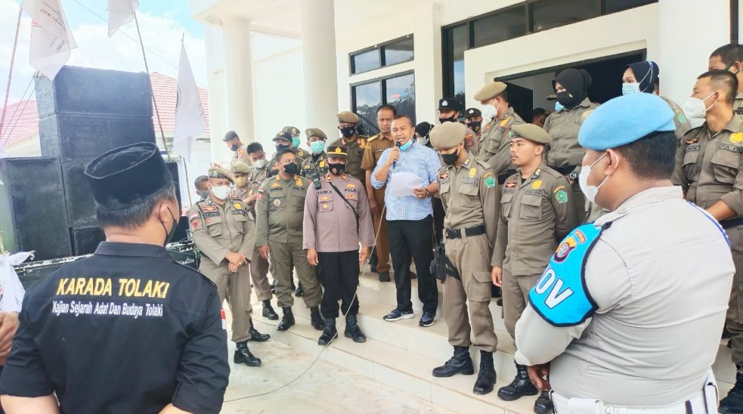 Kawasan Cagar Budaya Diserobot, DPK Lipan Bersama Karada Tolaki Datangi Kantor DPRD Konawe
