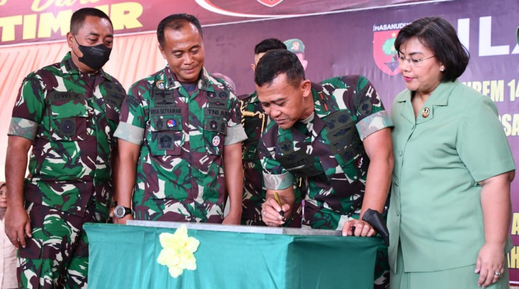 Kunker, Danrem 143/HO Resmikan Panti Asuhan ABRI di Kodim 1412/Kolaka