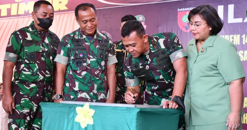 Kunker, Danrem 143/HO Resmikan Panti Asuhan ABRI di Kodim 1412/Kolaka
