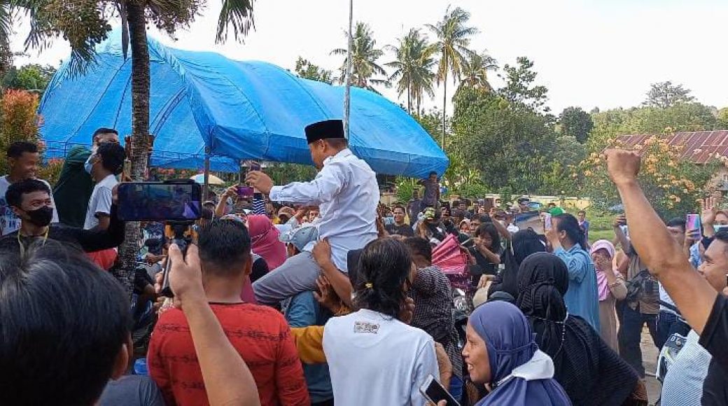 Pilkades Tikonu Sukses Digelar, Mantan Ketua PWI Kolaka Raih Suara Terbanyak