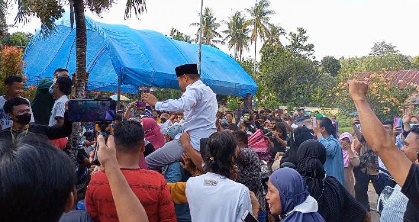 Pilkades Tikonu Sukses Digelar, Mantan Ketua PWI Kolaka Raih Suara Terbanyak