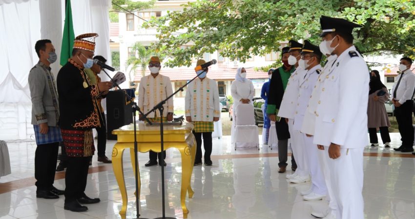 Tujuh Penjabat Lingkup Pemda Konawe Dilantik Bupati
