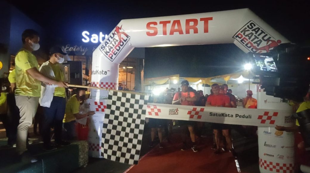 Puluhan Peserta Ikuti Even Charity Run Satu Kata Peduli di Kendal