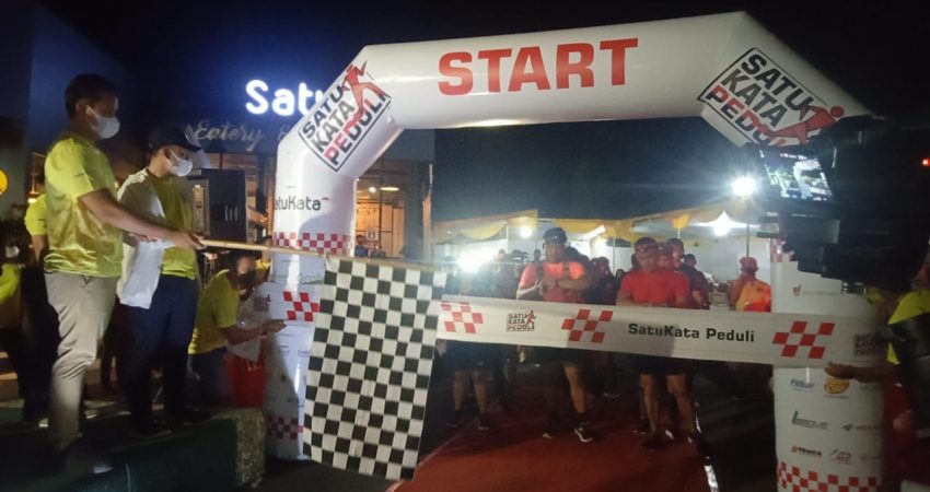 Puluhan Peserta Ikuti Even Charity Run Satu Kata Peduli di Kendal