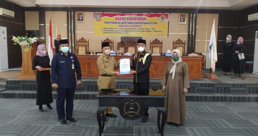 DPRD Konsel Gelar Paripurna Penyampaian Hasil Reses Masa Sidang Pertama 2022
