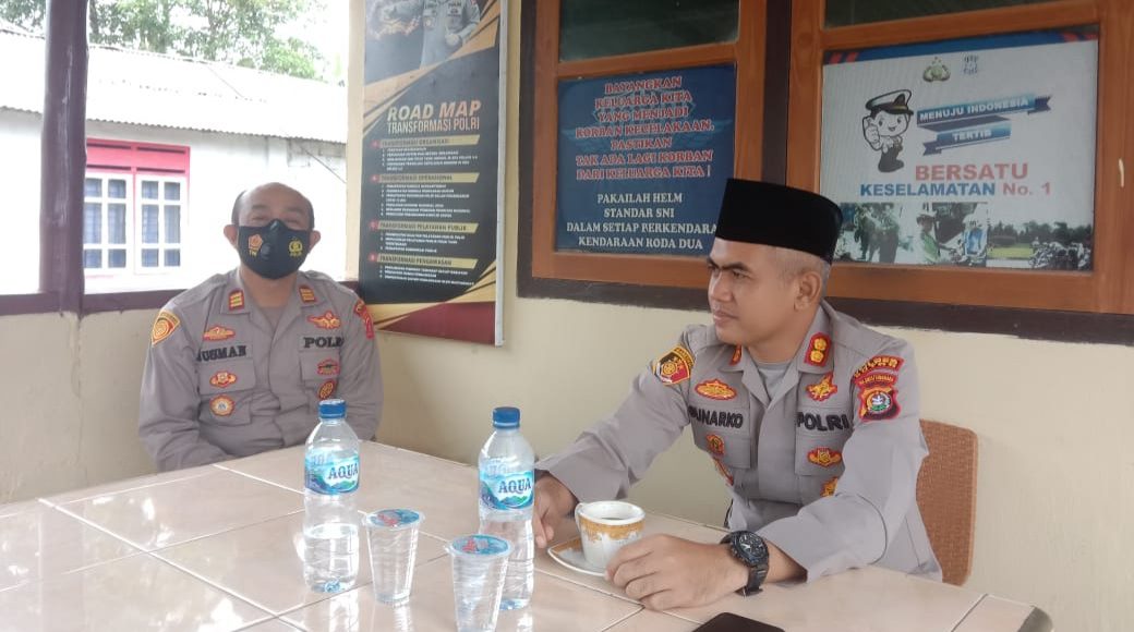 Kapolres Buton Imbau Warga Busel Jaga Kondusifitas Daerah