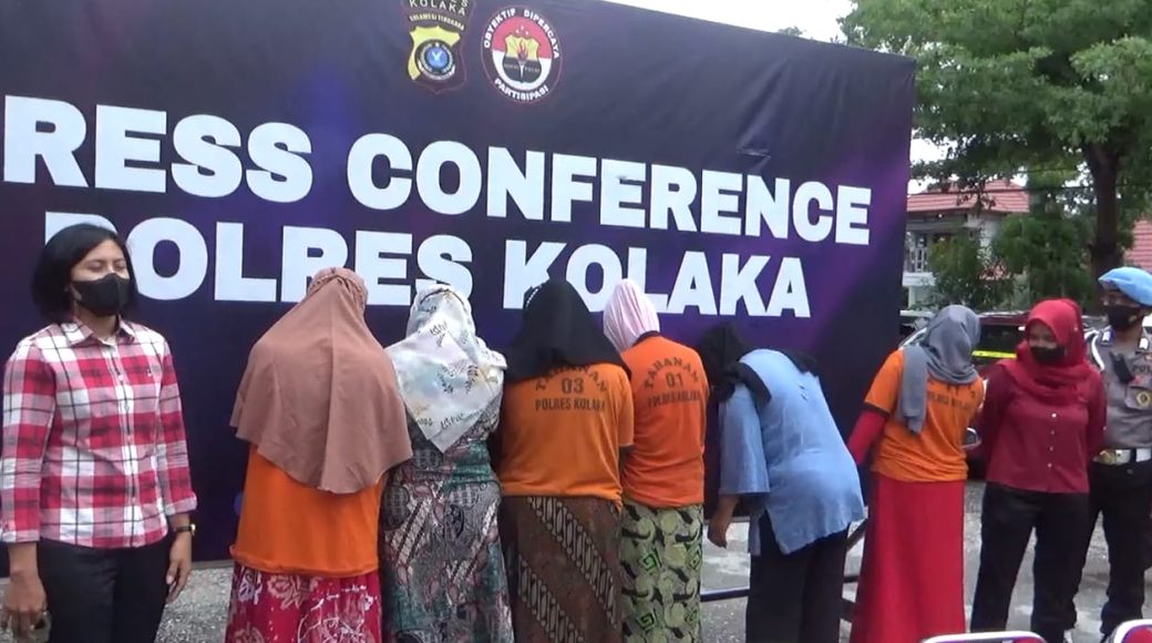 Polres Kolaka Tangkap Enam Emak-Emak Sindikat Penggelapan Mobil Rental