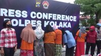 Polres Kolaka Tangkap Enam Emak-Emak Sindikat Penggelapan Mobil Rental