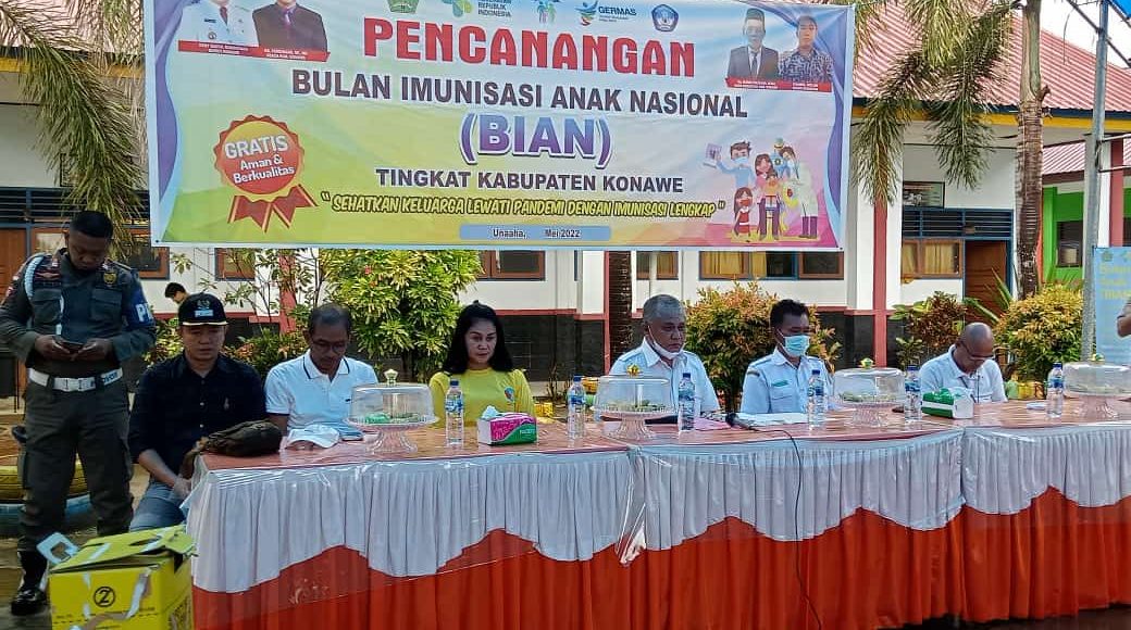 Hadiri Pencanangan BIAN, Berikut Pesan Bupati Konawe