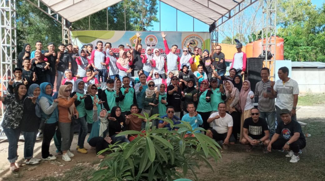 Wagub Sultra Kukuhkan Pengurus IKA SPP/SPMA/SMKN Wawotobi Periode 2022-2026
