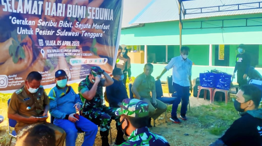 Peringati HBS, Sekda Konawe Hadiri Gerakan Seribu Bibit