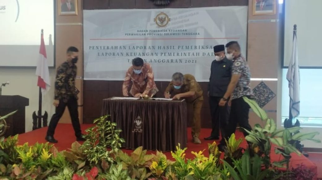 Lagi, Konawe Raih WTP Ketujuh