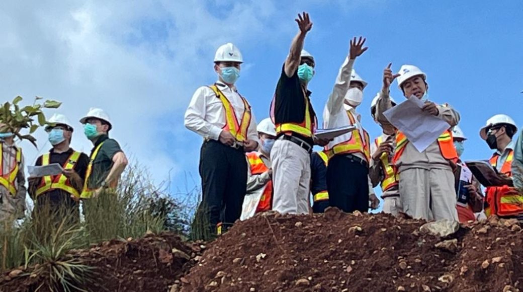 Buktikan Komitmen di Blok Pomalaa, Chairman Huayou dan CEO PT Vale Kunjungi Area Proyek