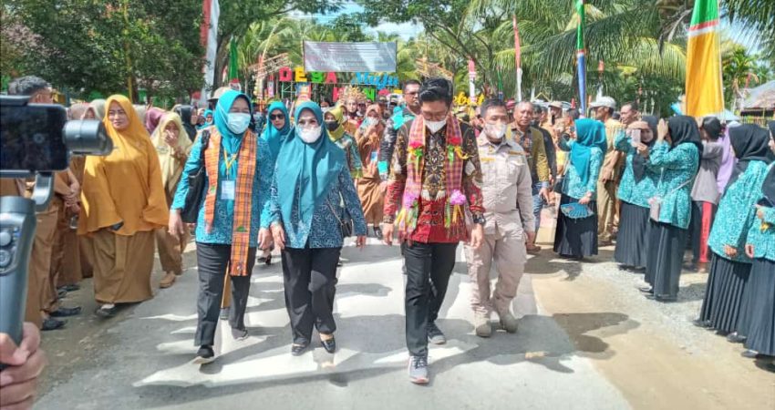 Wakili Konsel dalam Lomba Desa Tingkat Provinsi, Tambosupa Resmi Dinilai