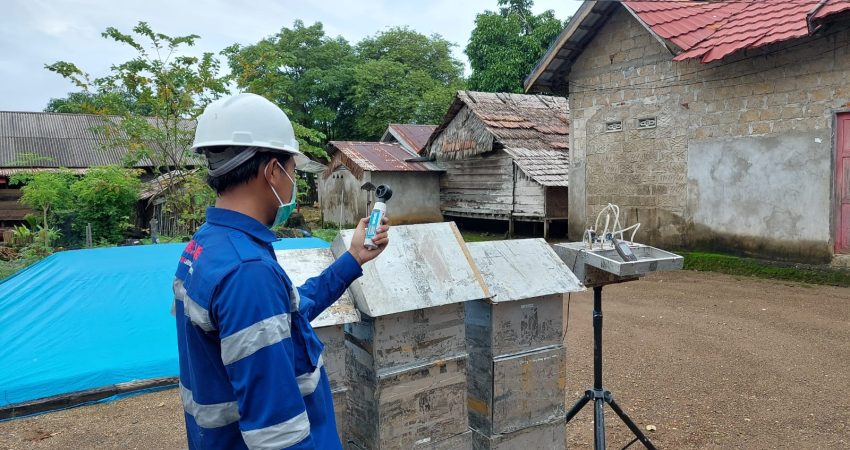 PT GKP Lakukan Sampling Udara dan Kebisingan di Beberapa Titik IUP