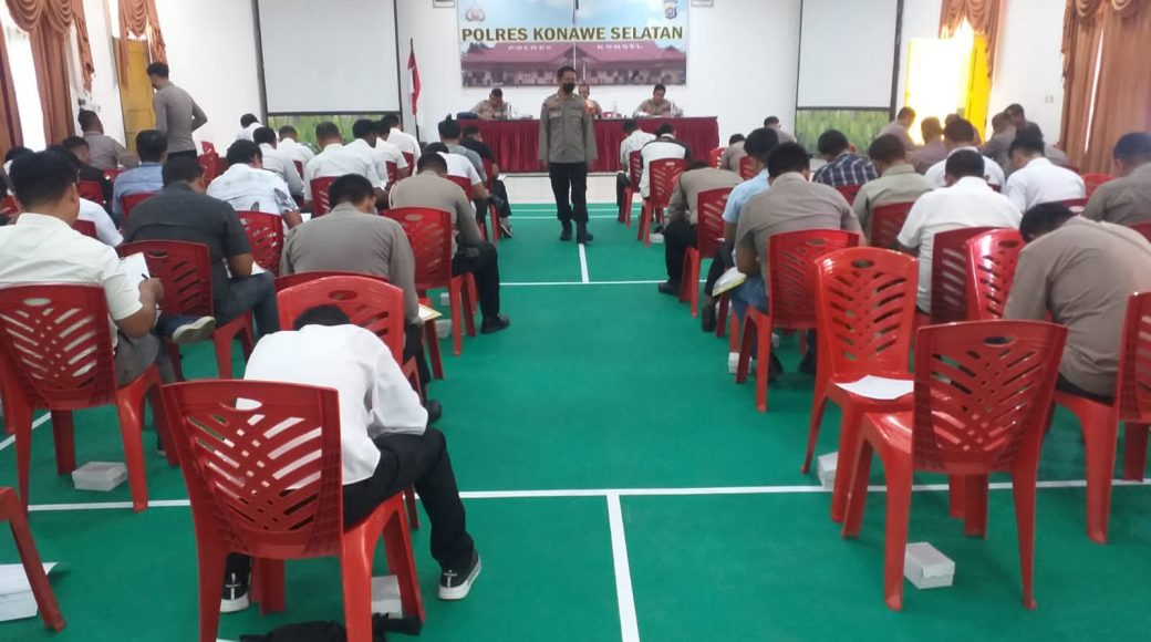 Jelang HUT RI, Camat Pondidaha Gelar Rapat Pemantapan