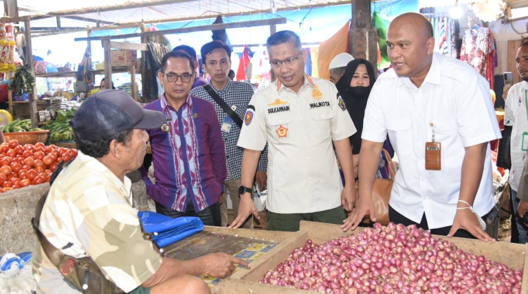 Wali Kota Kendari Pantau Harga dan Kebutuhan Pokok di Pasar
