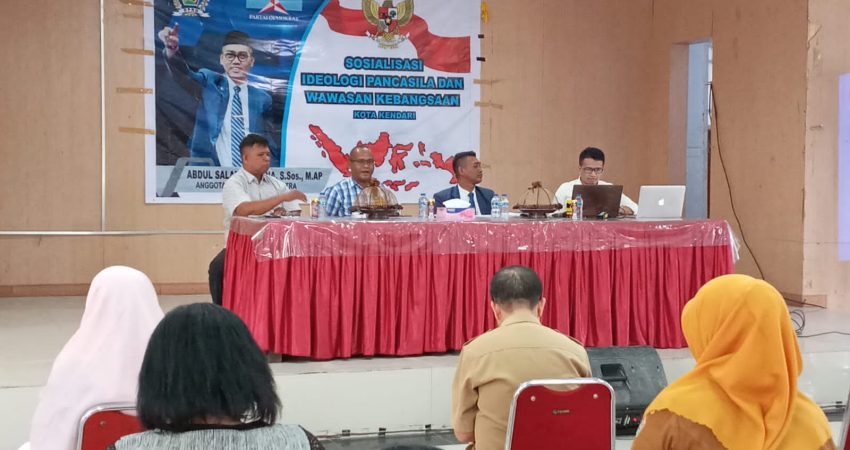 Gelar Sosialisasi Ideologi dan Wawasan Kebangsaan, Begini Pesan Salam Sahadia