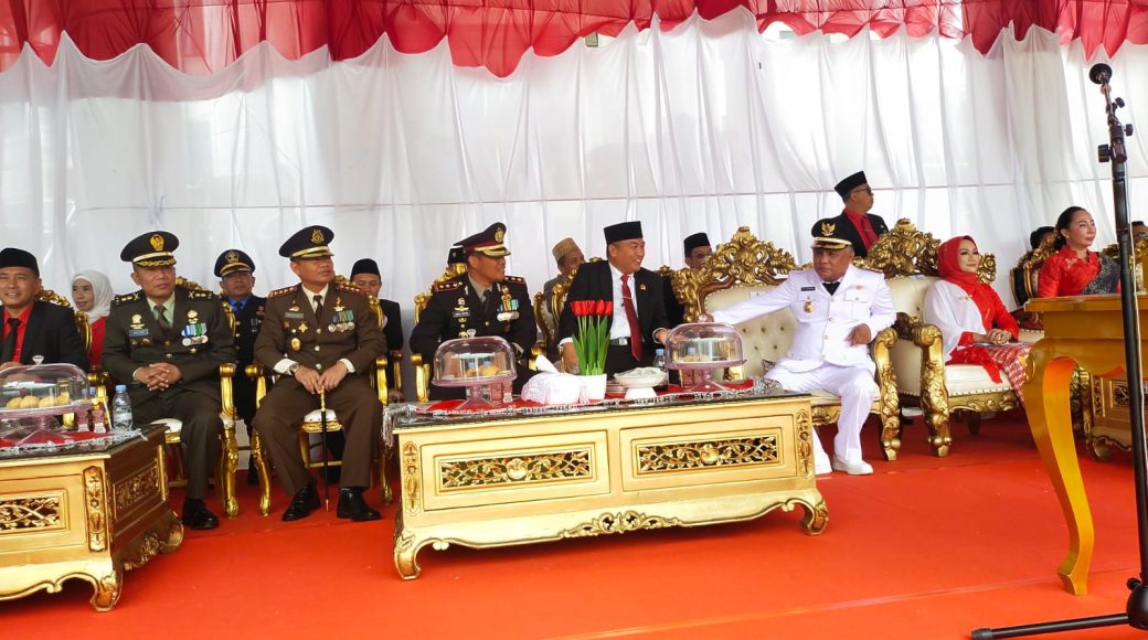 HUT RI ke - 77, di Konawe Pengibaran Bendera Berjalan Lancar