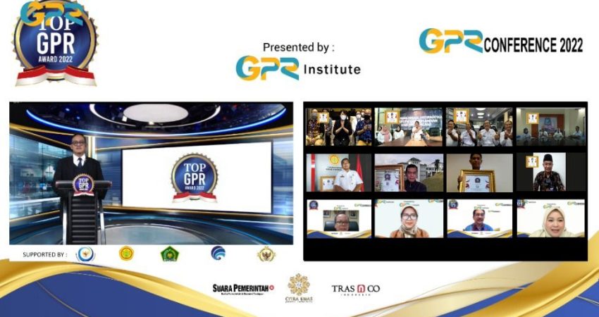 GPR Institute Sukses Menggelar Top GPR Award & GPR Conference 2022