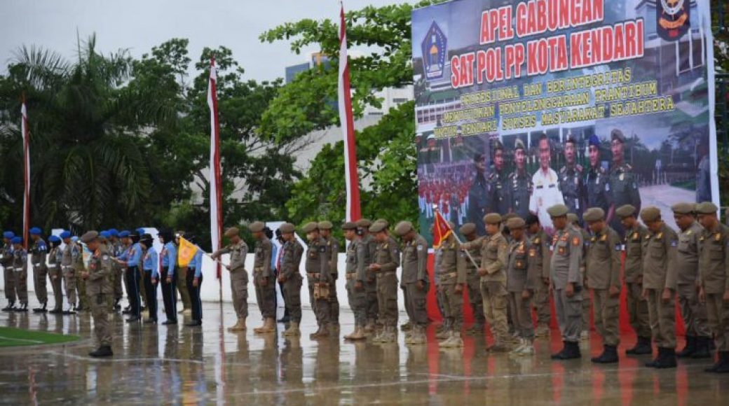 Wali Kota Kendari: Satpol PP Mengayomi dan Menegakkan Perda