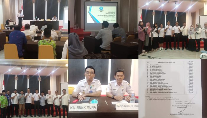 Lindungi Sekolah dari Ancaman Narkoba, BNNK Muna Gelar Workshop Pegiat P4GN