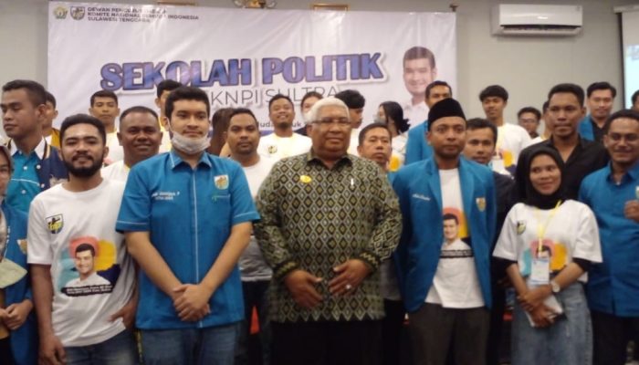 Buka Sekolah Politik KNPI, Begini Pesan Gubernur untuk Pemuda Sultra